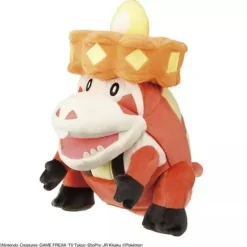 Pokemon Center Pokemon*Original Ookina Kuchi Baku Baku Crocalor Plush Doll JAPAN