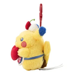 Pokemon Center Pokemon|Plush Toy*Original Pikachu Diner Plush Keychain Heart JAPAN OFFICIAL