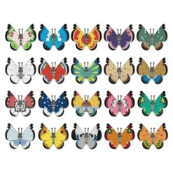 Pokemon Center Pokemon*Original Pins Full Set Collection Vivillon JAPAN OFFICIAL
