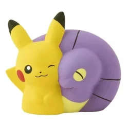 Pokemon Center Original Pikachu & Ekans Ceramic Figure JAPAN OFFICIAL