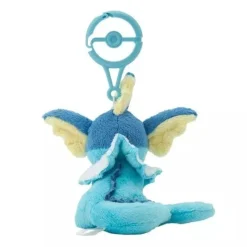 Pokemon Center Pokemon|Mascot*Original Plush Mascot Keychain with Carabiner Vaporeon JAPAN