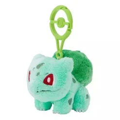 Pokemon Center Original Plush Doll with Carabiner Bulbasaur JAPAN OFFICIAL