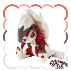 Pokemon Center Original Pokemon Fit 745 Lycanroc Midnight Form Plush Doll JAPAN