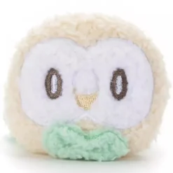 Pokemon Center Original Pokepeace Patchin Plush Rowlet JAPAN OFFICIAL