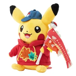 Pokemon Center Original Pikachu Banner Ver. Hiroshima Plush Doll JAPAN