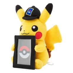 Pokemon Center Plush Toy*Original Plush Card Stand Pikachu JAPAN OFFICIAL
