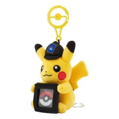 Pokemon Center Original Plush Keychain Coin Holder Pikachu JAPAN OFFICIAL