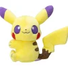 Pokemon Center Original Play Rough! Hand Clip Mascot Plush Doll Pikachu JAPAN