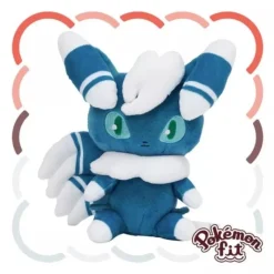 Pokemon Center Original Pokemon Fit Meowstic Male Plush Doll JAPAN OFFICIAL