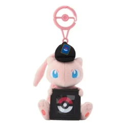 Pokemon Center Plush Toy*Original Plush Keychain Coin Holder Mew JAPAN OFFICIAL