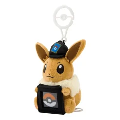 Pokemon Center Original Plush Keychain Coin Holder Eevee JAPAN OFFICIAL