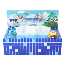 Pokemon Center Original Pokemon Sento Tissue Box Case Bibarel JAPAN OFFICIAL