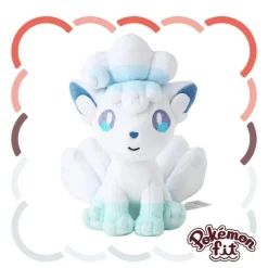 Pokemon Center Original Pokemon Fit A037 Alolan Vulpix Plush Doll JAPAN