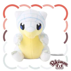Pokemon Center Original Pokemon Fit A027 Alolan Sandshrew Plush Doll JAPAN