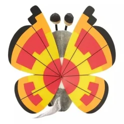 Pokemon Center Original Pokemon Fit Vivillon Sun Pattern Plush Doll JAPAN