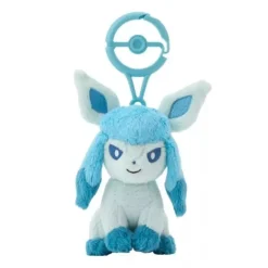 Pokemon Center Original Plush Mascot Keychain with Carabiner Glaceon JAPAN