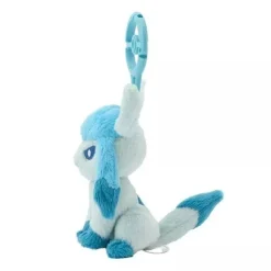 Pokemon Center Original Plush Mascot Keychain with Carabiner Glaceon JAPAN