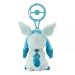 Pokemon Center Original Plush Mascot Keychain with Carabiner Glaceon JAPAN