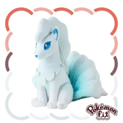 Pokemon Center Pokemon*Original Pokemon Fit A038 Alolan Ninetales Plush Doll JAPAN