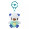 Pokemon Center Original Plush Doll with Carabiner Oshawott JAPAN OFFICIAL