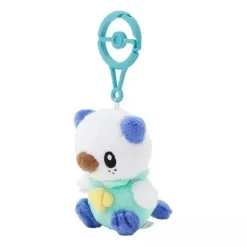 Pokemon Center Original Plush Doll with Carabiner Oshawott JAPAN OFFICIAL