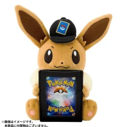 Pokemon Center Pokemon*Original Plush Card Stand Eevee JAPAN OFFICIAL
