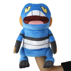 Pokemon Center Pokemon|Plush Toy*Original Papemon Puppet Plush Doll Croagunk JAPAN OFFICIAL