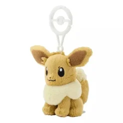Pokemon Center Original Plush Mascot Keychain with Carabiner Eevee JAPAN