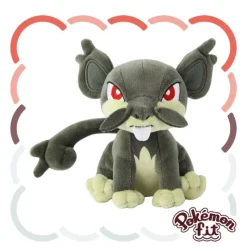 Pokemon Center Original Pokemon Fit A019 Alolan Rattata Plush Doll JAPAN