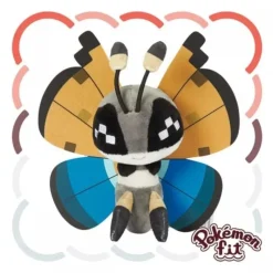 Pokemon Center Original Pokemon Fit Vivillon River Pattern Plush Doll JAPAN