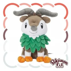 Pokemon Center Plush*Original Pokemon Fit Skiddo Plush Doll JAPAN OFFICIAL