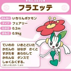 Pokemon Center Original Pokemon Fit Floette Plush Doll JAPAN OFFICIAL