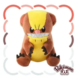 Pokemon Center Original Pokemon Fit 734 Yungoos Plush Doll JAPAN OFFICIAL