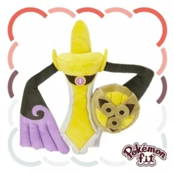 Pokemon Center Original Pokemon Fit Aegislash Blade Forme Plush Doll JAPAN