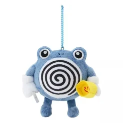 Pokemon Center Original Pokemon Sento Plush Keychain Poliwhirl JAPAN OFFICIAL