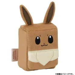 Pokemon Center Original Plush Deck Case Eevee JAPAN OFFICIAL