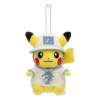 Pokemon Center Original Pikachu Leisure Style Ver. Plush Keychain JAPAN OFFICIAL