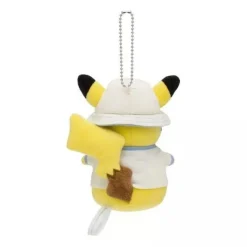 Pokemon Center Original Pikachu Leisure Style Ver. Plush Keychain JAPAN OFFICIAL