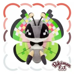 Pokemon Center Original Pokemon Fit Vivillon Fancy Pattern Plush Doll JAPAN
