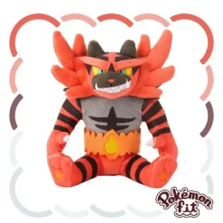 Pokemon Center Plush Toy*Original Pokemon Fit 727 Incineroar Plush Doll JAPAN OFFICIAL