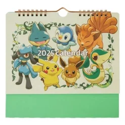 Pokemon Center Original Postcard Desk Calendar 2025 Seasonal Situations JAPAN