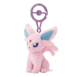 Pokemon Center Original Plush Mascot Keychain with Carabiner Espeon JAPAN