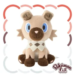 Pokemon Center Original Pokemon Fit 744 Rockruff Plush Doll JAPAN OFFICIAL