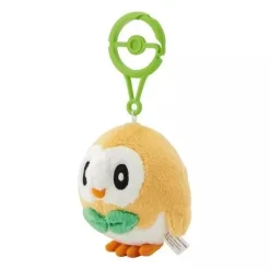 Pokemon Center Original Plush Doll with Carabiner Rowlet JAPAN OFFICIAL