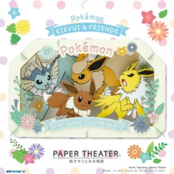 Pokemon Center Pokemon*Original Paper Theater Eevee Vaporeon Jolteon Flareon JAPAN