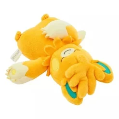 Pokemon Center Original PAMO NO MURE Pawmot Sleeping Motchiri Tenori Plush Doll