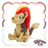 Pokemon Center Original Pokemon Fit Pyroar Female Plush Doll JAPAN OFFICIAL