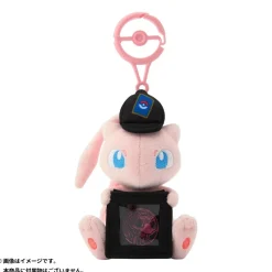 Pokemon Center Original Plush Keychain Coin Holder Mew JAPAN OFFICIAL