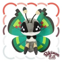 Pokemon Center Original Pokemon Fit Vivillon Garden Pattern Plush Doll JAPAN