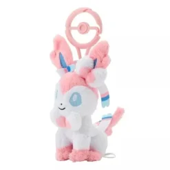 Pokemon Center Pokemon*Original Plush Mascot Keychain with Carabiner Sylveon JAPAN